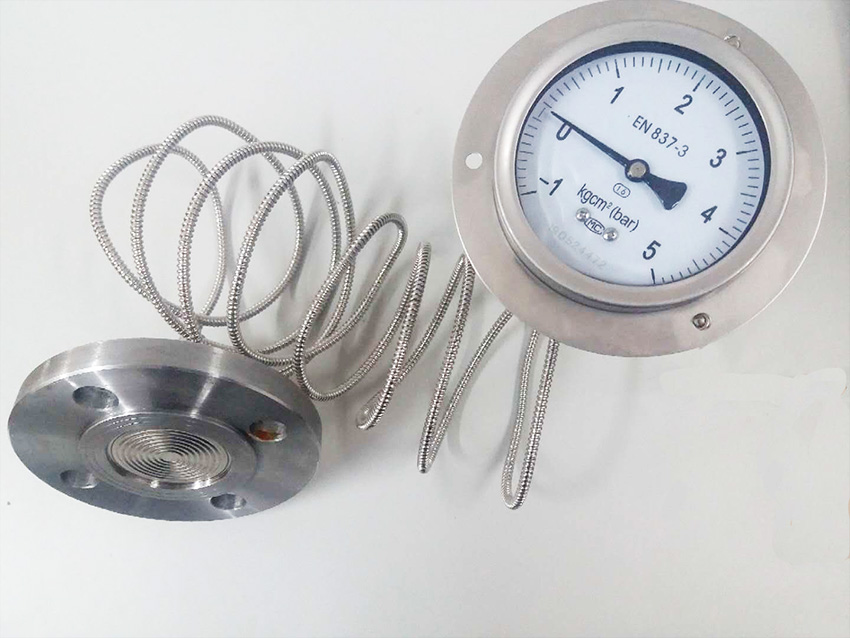 隔膜毛細管壓力表